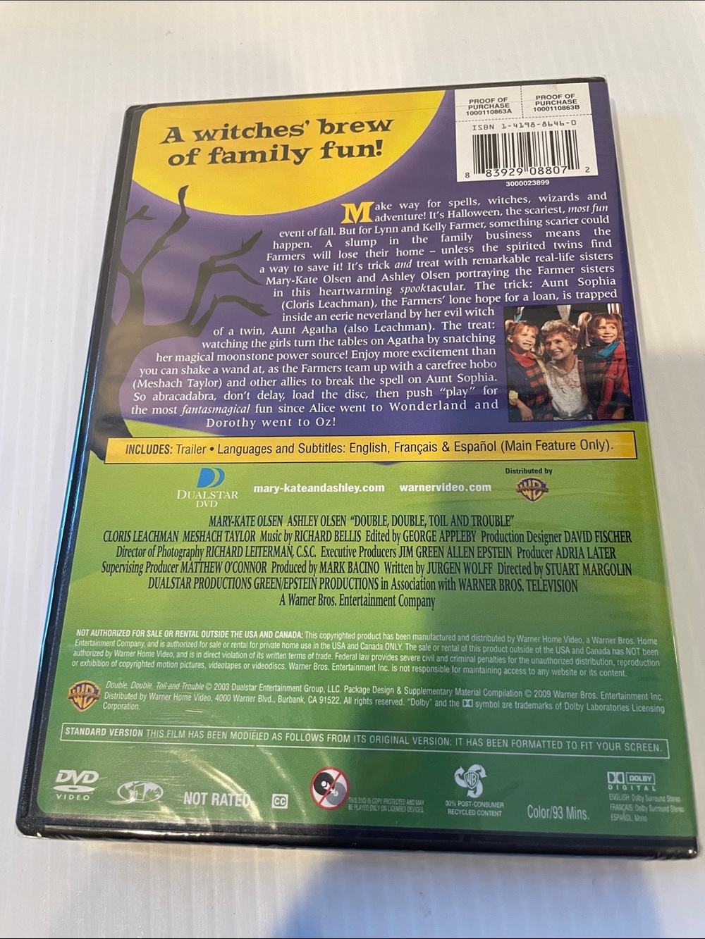 Double Double Toil and Trouble DVD - Picture 2 of 2